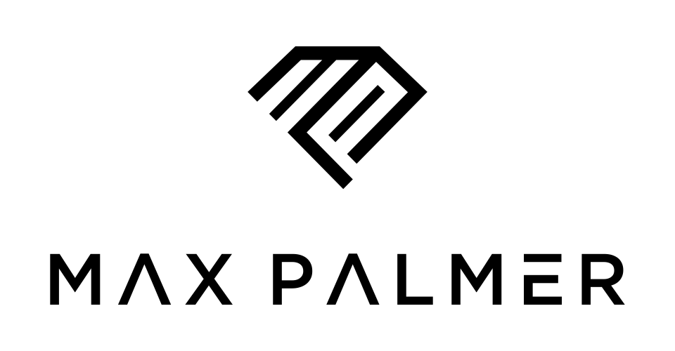 Max Palmer Logo - Black